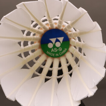 YONEX尤尼克斯羽毛球AS-9耐打王yy训练比赛鹅毛 12只装