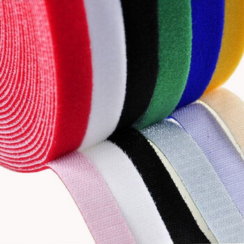 ABLEMEN 理线带 自由裁剪魔术贴 背靠背绑带 布扎带 理线收纳固定绕线带 尼龙粘扣扎线带 黑 1cm*5m