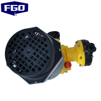 FGO 机械隔膜计量泵 DJ-Z  泵头材质PVC塑料  50L/h1.0 功率0.37kw 380V 普通电机
