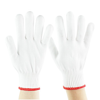 求同 800g线手套 涤棉线手套劳保耐磨工作加厚劳动男工地白手套 12付（1打） 均码
