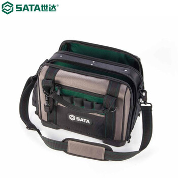 世达（SATA）95189 专业双开口工具包14"