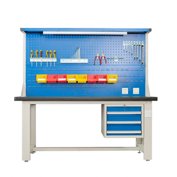 张氏艺佳重型工作台检测台车间维修台流水线物料台打包台背板单网