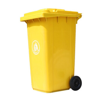 伏兴 环卫垃圾桶 户外公园小区大号垃圾桶垃圾分类桶定做 红黄蓝绿黑下单备注2个起订 加厚120L带轮