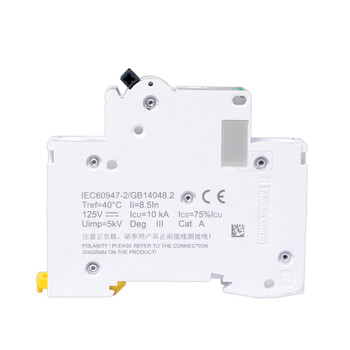 施耐德 直流断路器 空气开关 A9系列 C65H-DC 2P C63A 货号A9N22082