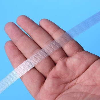 联嘉 打包带塑料带 捆扎带 带全新PP料打包绳 透明白色宽12mm厚0.65mm 约2700米