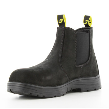 鞍琸宜 SAFETY JOGGER JACKMAN S3 防砸防穿刺防水防滑一脚蹬中帮安全鞋 黑色 41码