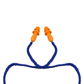 元汗1110防噪音耳塞男女 100付 独立包装 圣诞树型 硅胶带线降噪耳塞