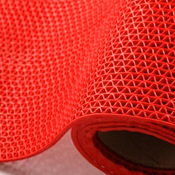 雅的 PVC塑胶防滑S型镂空防水游泳池厨房地毯浴室防滑垫 灰色 厚5.0宽1.2米*1米 /米