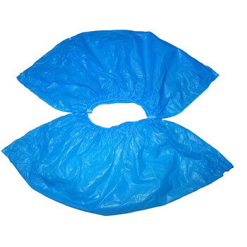 安美尚（ams）一次性鞋套CPE鞋套 样板房一次性鞋套室内 定做 无尘脚套鞋 100只