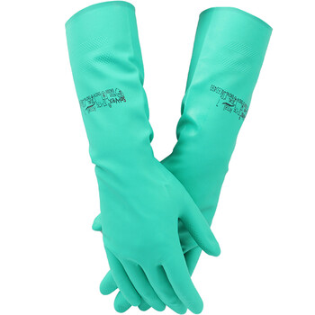 ANSELL 安思尔 37-176 防化手套 中款 丁腈橡胶 定做 9码 12双/打