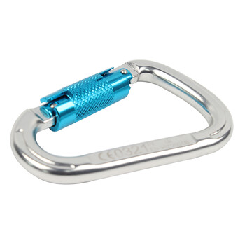 霍尼韦尔 Honeywell 1018971A铝合金安全钩 1个 蓝白 均码