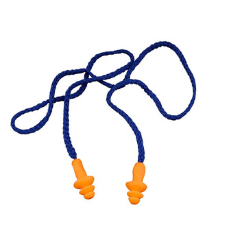 元汗1110防噪音耳塞男女 100付 独立包装 圣诞树型 硅胶带线降噪耳塞