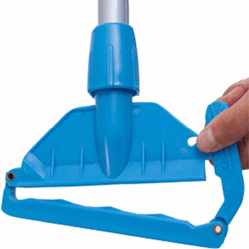 斯图蜡拖铝合金手柄棉质蜡拖头可拆洗吸水拖把地板打蜡拖头胶棉墩布拖布 1.2m蜡拖5套