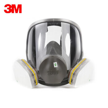 3M6800防毒面具防有毒气体防有机蒸气等配6057滤毒盒