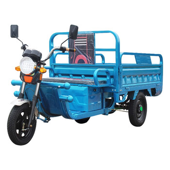 坚冠 电动三轮车 运输车 快递车农用电瓶车货运三轮车 1.8x1米/60V32A（集团客户定制）