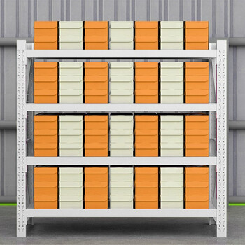 链工 货架重型4层白色置物展示架 承重300KG四层200*60*200cm（客户专属定制款）