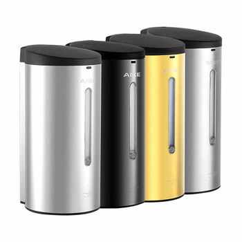 艾克（AIKE）AK1255 全自动感应壁挂式不锈钢皂液器 土豪金泡沫款