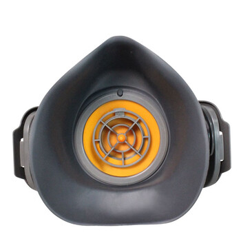 思创科技 橡胶防尘面罩口罩防细微颗粒物打磨电焊工业粉尘半面具 ST-1060C 1套