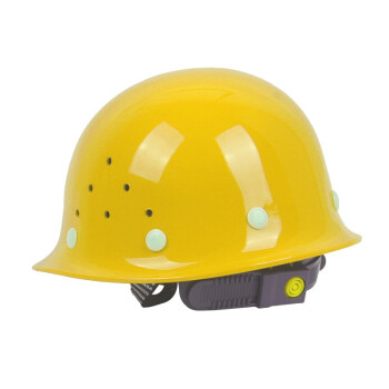 GUANJIE固安捷1533玻璃钢盔式安全帽（YD型下颏带）*1顶 黄色