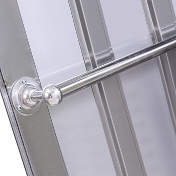 益美得 FH-1136  不锈钢清洁柜 保洁柜学校拖把扫把工具收纳柜 冷轧钢板单门 厚度1.1MM