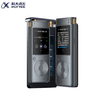 科大讯飞 SR502M AI智能录音笔 录音笔转文字 视频实时翻译 OCR识别 离线转写 免费转写 32G+云储存 星空灰