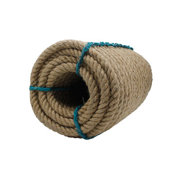 苏识 JY167 麻线细麻绳手工装饰包装吊牌捆绑复古天然黄麻绳 12mm 浅黄色10米