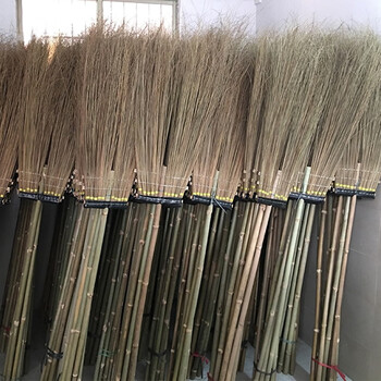 卡质 KAZHI 马路扫把 工厂庭院扫把葵骨大街清洁环卫扫帚加厚款印尼马路扫把 5把装