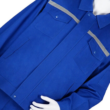 韦路堡(VLOBOword)VY2007035劳保工作服春秋季工作服电厂专属定制工作服