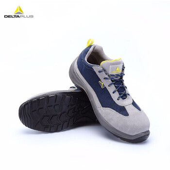 代尔塔(DELTAPLUS)301219防静电防砸防刺穿工作安全鞋蓝灰色37码1双装DKH