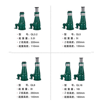 万尊 螺旋千斤顶20吨 起重千斤顶机械手摇千斤顶