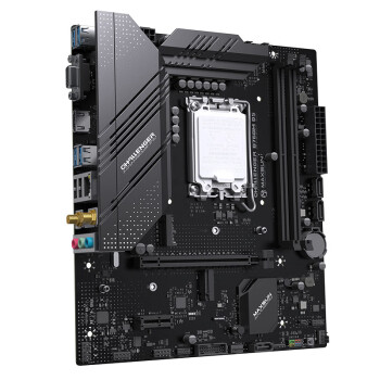 铭瑄（MAXSUN）MS-挑战者B760M D5 WiFi电脑游戏主板 DDR5 CPU 12600KF/13400F/14600KF（Intel B760/LGA 1700）
