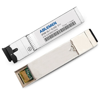 ABLEMEN GPON OLT CLASS C++光模块 发射光功率7~9dB 有线接入设备PON光传输 兼容华为中兴烽火设备