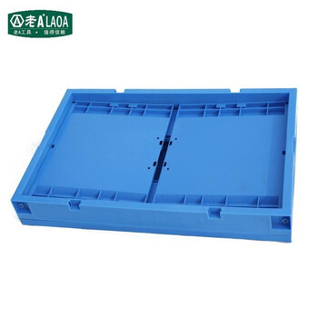 老A LAOA 可折叠周转箱 可堆物流箱便携式收纳箱搬运箱600x400x325mm LA164325量大现做