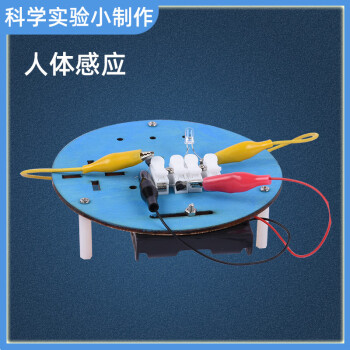 科学小实验物理科技手工小制作人体感应材料68岁小学生玩具人体感应