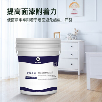 阿斯密 ASMES ASN360 净味抗碱防霉内墙底漆 水性环保内墙涂料白色 20kg