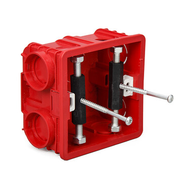 天旭86型暗盒修复器螺母损坏修补通用支撑杆固定神器插座底盒修理工具银色绝缘杆10只装