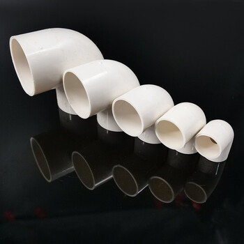 海斯迪克HKxy-18 PVC-U电工线管连接管件 白色90度直角弯头 Φ20mm(100个/包)