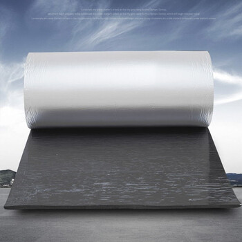 靓派LIANGPAI 橡塑保温棉隔热防冻大棚保温棉工厂车间防水阻燃铝箔背胶 10平米/卷厚5mm