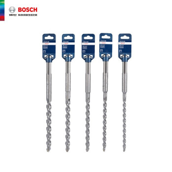 博世（BOSCH）五坑2系钻头 电锤钻头混凝土两刃圆柄合金冲击钻头 25*340mm（1支装）