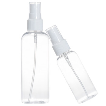益美得 WY1055 喷雾瓶分装瓶小喷壶细雾喷瓶 透明80ml 5个装
