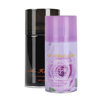 益美得 LSL33273 自动喷香机卫生间喷雾加香机免打孔 喷香机+5瓶粉香水+1对电池