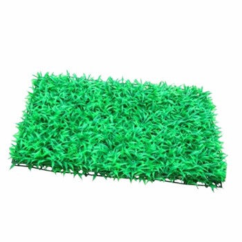 聚远 JUYUAN 草坪 仿真绿植假草坪塑料草坪假人工草 0.4x0.6m 加密加长款 不带花 10块价