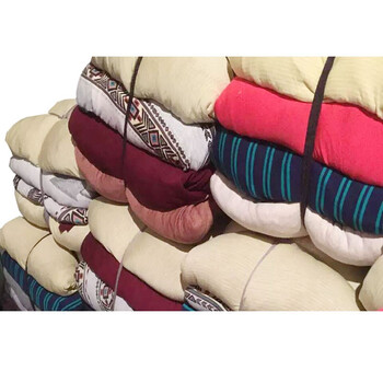 益美得 WY5002 棉白色擦机布吸水吸油抹布破布布头 杂色10kg