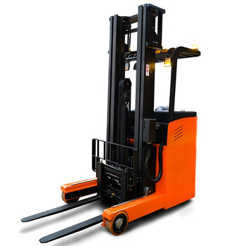 诺力（NOBLELIFT）电动叉车1.5吨站驾式门架前移堆高车充电堆垛铲车RT15A45