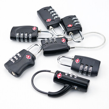 海斯迪克 HKL-202 TSA密码锁旅行行李箱健身房背包锁 TSA719