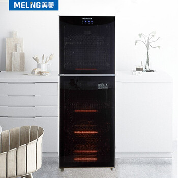 美菱（MELING）358L消毒柜立式 双门 家用厨房商用 大容量  碗筷餐具高温消毒柜 ZTD-358ML13111111111*