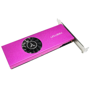 盈通（yeston）GTX 1050Ti 4G D5 LP 无需外接供电 配送半高挡片 颜值萝莉显卡