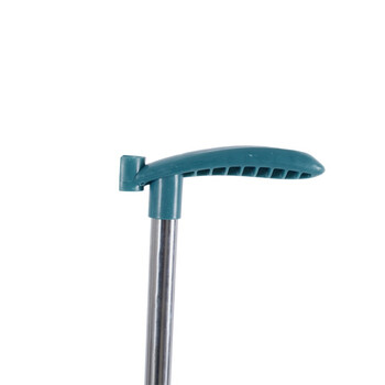 卫洋 WYS078 塑料扫把簸箕套装 工厂车间地面清洁工具双节杆扫把套装 可调节扫把 绿色2件套