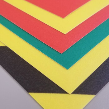 鸣固 一米线警示地贴 排队距离安全警示贴 疏散1米分流标识指示牌 30*40cm 10片装