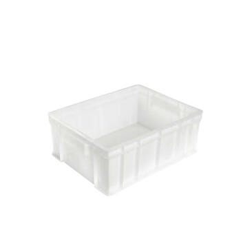 海客艺佳 加厚塑料周转箱零件盒元件盒物料盒 蓝白可选5#340*270*130